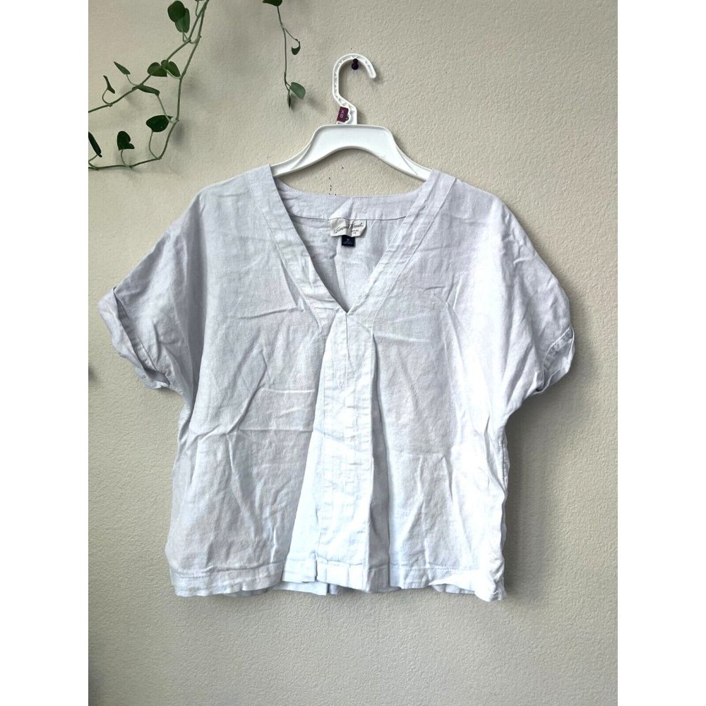 Universal Thread Womens White Crop Top M